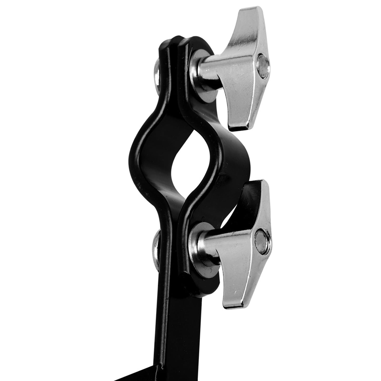 Cowbell Stand Extension Clip Verstellbare Metall Cowbell Clamp Drum Tamburin Clip Percussion Instrument