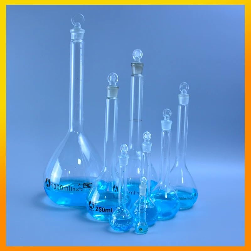 ガラス科学ガラス 三角フラスコ 透明なガラス製メスフラスコ 実験装置(250ml 1 piece) 【スターラー】