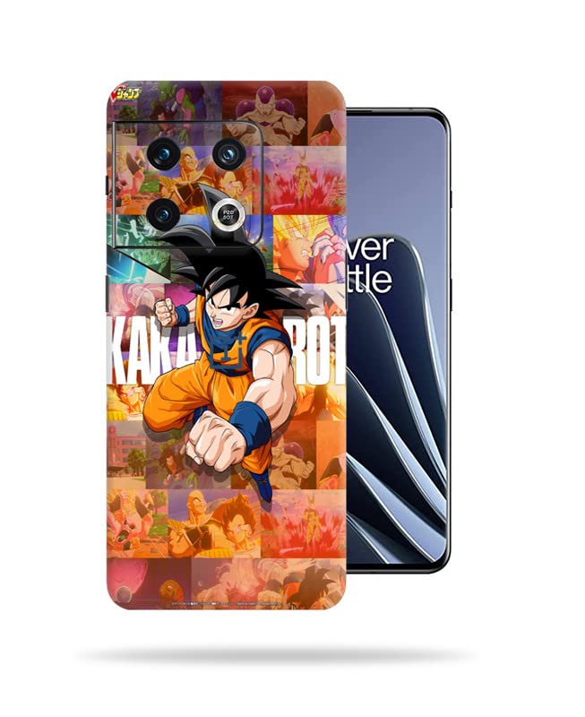 Image of Kakarot Comic Skin Back Protector Film Ultra Thin Scratch Resistant Vinyl (Not Case and Cover) for OnePlus 10 Pro 5G