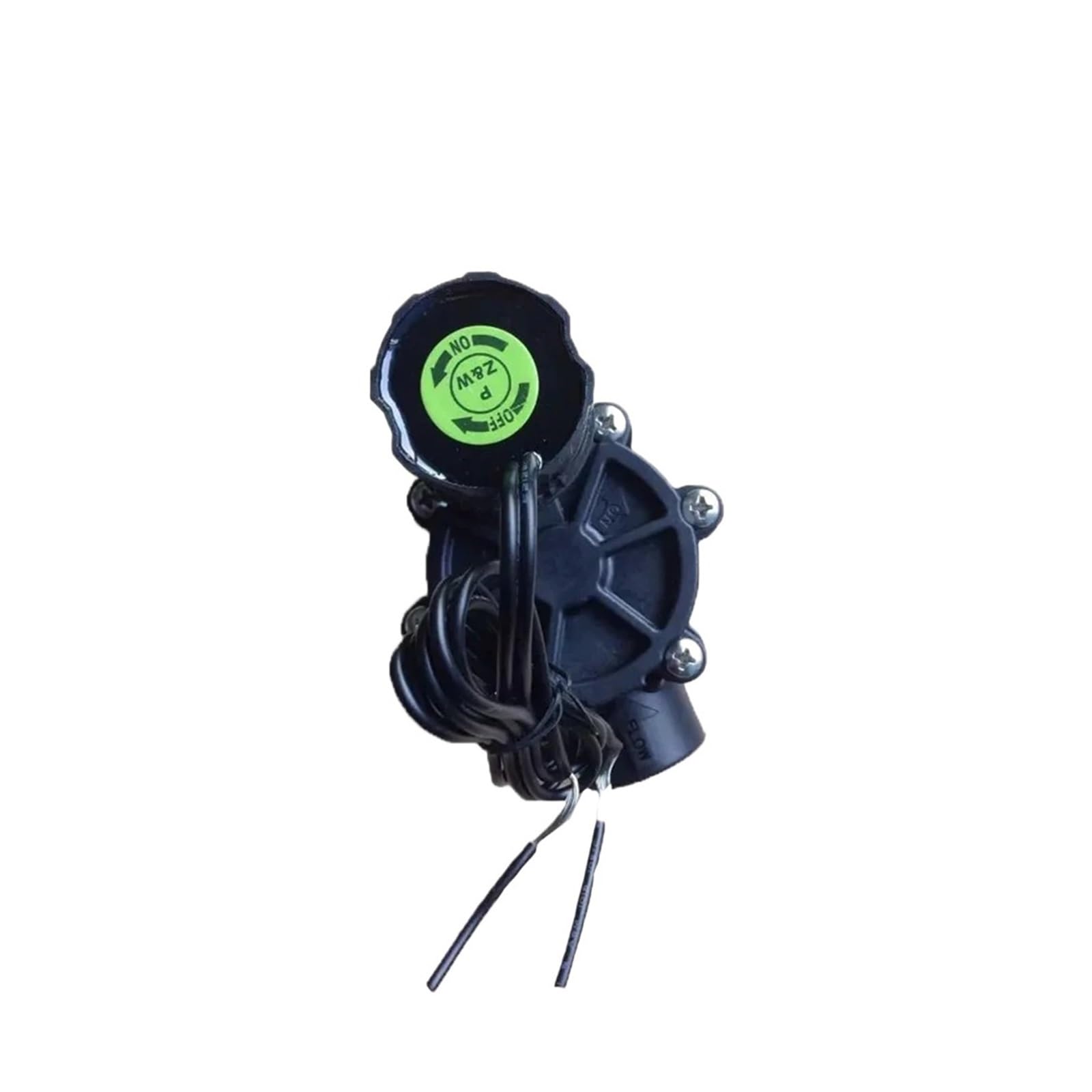 Électrovanne 12V à verrouillage en nylon 1/2 pouce pour irrigation de jardin