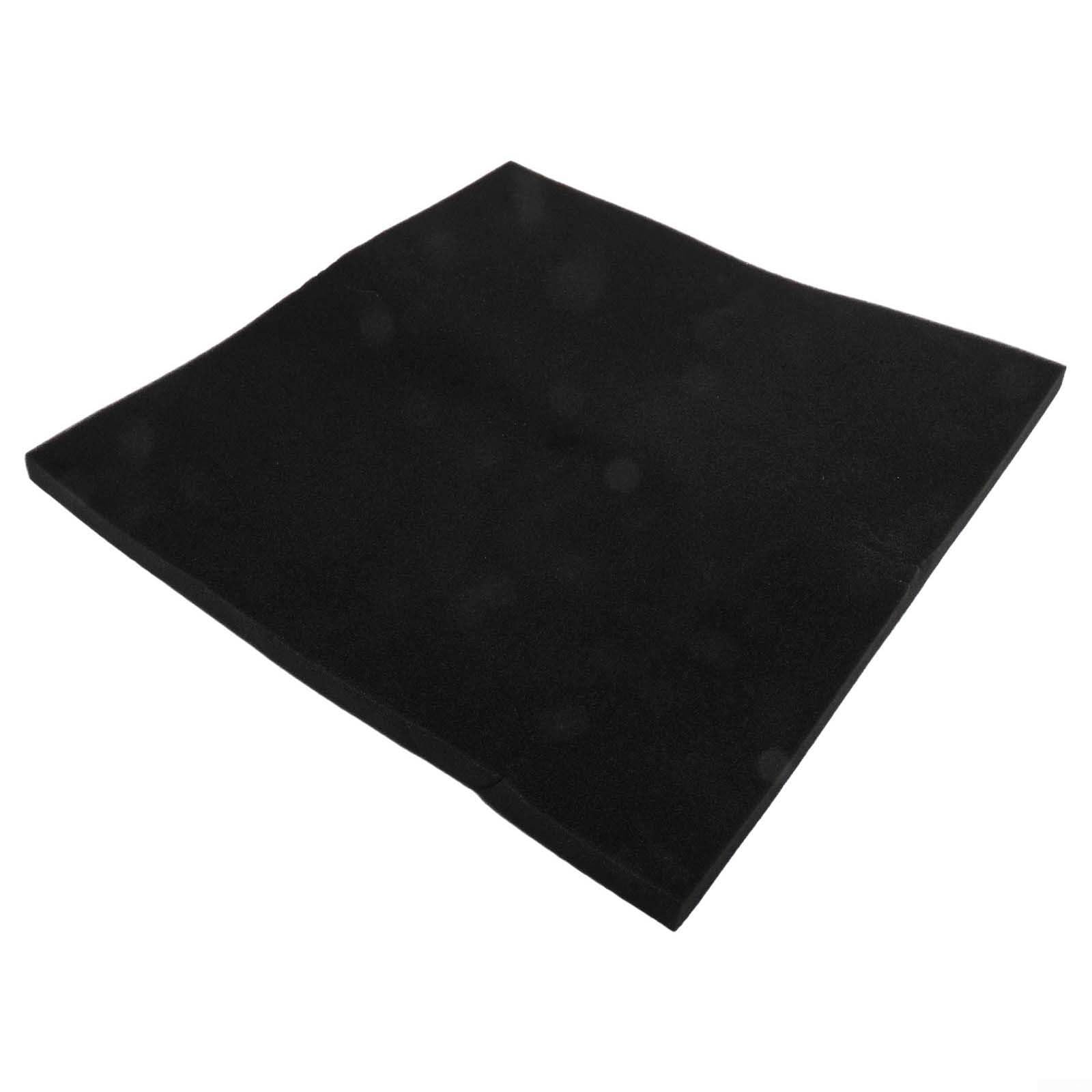 Esponja de filtro de acuario 50x50x2cm 15/30/40 PPI espuma bioquímica para limpieza de agua de peceras, agua dulce y marina (PPI-40 - fina)