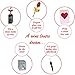 Valentine Gift Set for Wine Lovers, 5 Piece Bundle Includes Wine Aerator, Ultimate Giant Wine Bottle Glass, Pretty 3