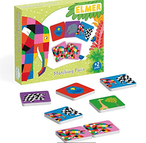 Elmer The Elephant Matching Pairs