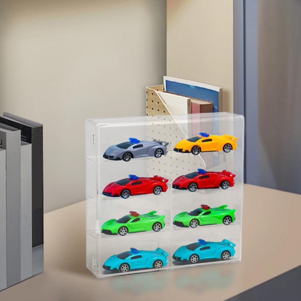 1/32 Wheels Spielzeugauto Vitrine, Staubdicht, für Schmuck, Modellautos