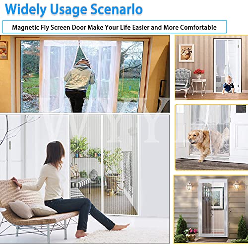 Zanzariera Magnetica per Porta, Chiusura