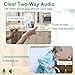Smart Caregiver Video Monitor for Elderly Care and Caregivers, Portable, Rechargeable, Infrared Night Vision, Secure Connection, No WiFi