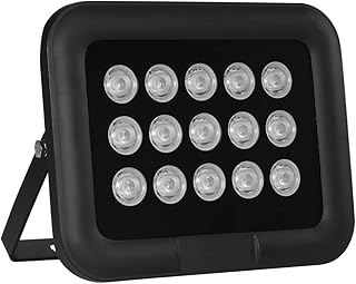 Lechnical Illuminatore a infrarossi 15pcs Array IR LED Illuminatore IR Visione notturna Grandangolare a lungo raggio per esterno Impermeabile per telecamera di sicurezza CCTV Lechnical Illuminatore a infrarossi 15pcs Array IR LED Illuminatore IR Visione notturna Grandangolare a lungo raggio per esterno Impermeabile per telecamera di sicurezza CCTV