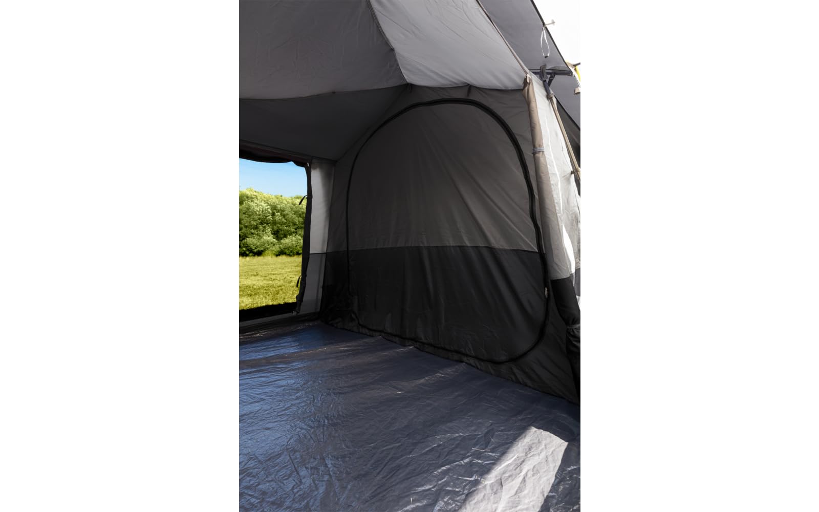 BERGER Milano Familienzelt 6 Personen | Schnellaufbau Kuppelzelt mit 215cm Stehhöhe | Wasserdichtes Campingzelt mit UV-Schutz | Geräumiges Zelt ideal für Camping & Urlaub