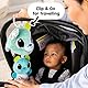 Lamaze L27469 3-in-1 Clip & Go Bear, Mitnführen, Kinderwagen Babyspielzeug, Spielzeug für Babys mit Farben und Geräuschen, Entwicklungsspielzeug für Jungen und Mädchen von 0 bis 24 Monaten, Blau