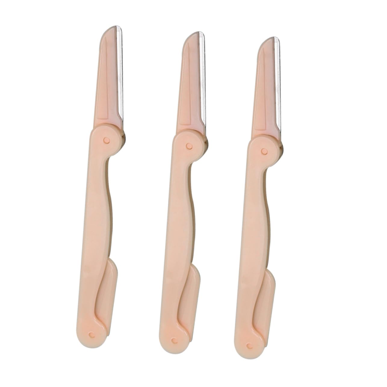 FOMIYES Upgrade Your Beauty Routine Stainless Steel Eyebrow Razor Portable Double-Headed for Women Travel