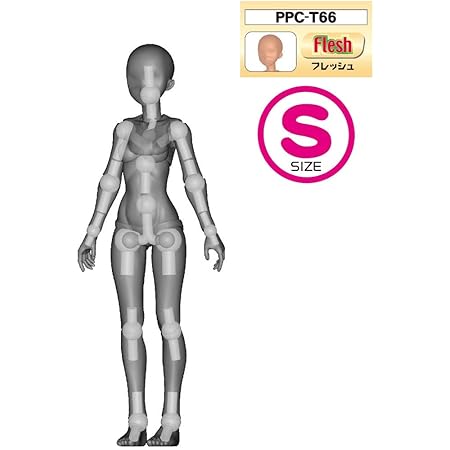 Amazon ホビーベース 1 12 プレミアムパーツコレクション 関節技ex 素材ちゃん Sサイズ フレッシュ ホビー用素材 Ppc T66 プラモデル 通販