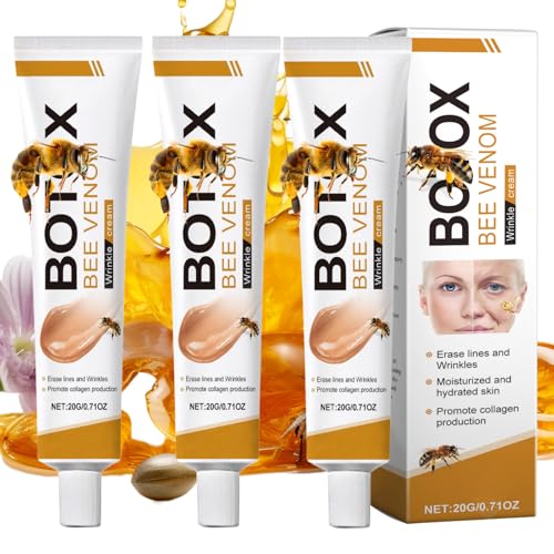 Bo-tox Bee Venom Wrinkle Removal Cream Set Bo-tox Skincare Set With Bo-tox Bee Venom Firming Serum & Bee Venom Bo-tox Cream Anti Aging Face Cream (60g(Pack of1))