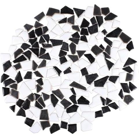 200g Ceramic Mosaic Tiles for DIY Crafts Cover