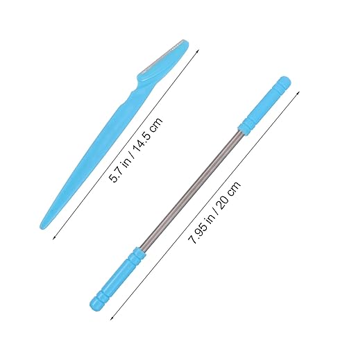 Beaupretty 8pc Facial Hair Remover & Eyebrow Trimmer Set