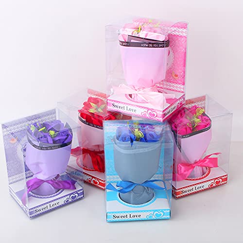 image for LIUYAXI 25 Colors 800 Yard Satin Ribbon Fabric Ribbon Rolls, 2/5