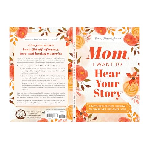 Image of Mom, I Want to Hear Your Story (Expanded Edition): A Mother's Guided Journal to Share Her Life and Her Love (Hear Your Story Books) | #1 Amazon Bestseller | Perfect Gift for Mothers