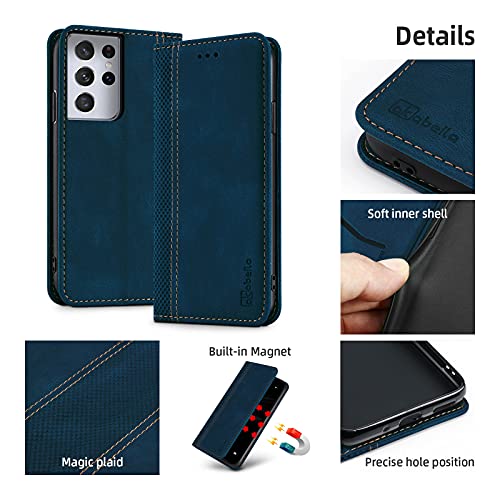 Funda tipo cartera para Samsung S22 Plus protectora libro con ranuras tarjetas 6