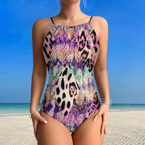 Maillots de bain une pièce femme contrôle ventre maillot gainant et texturé