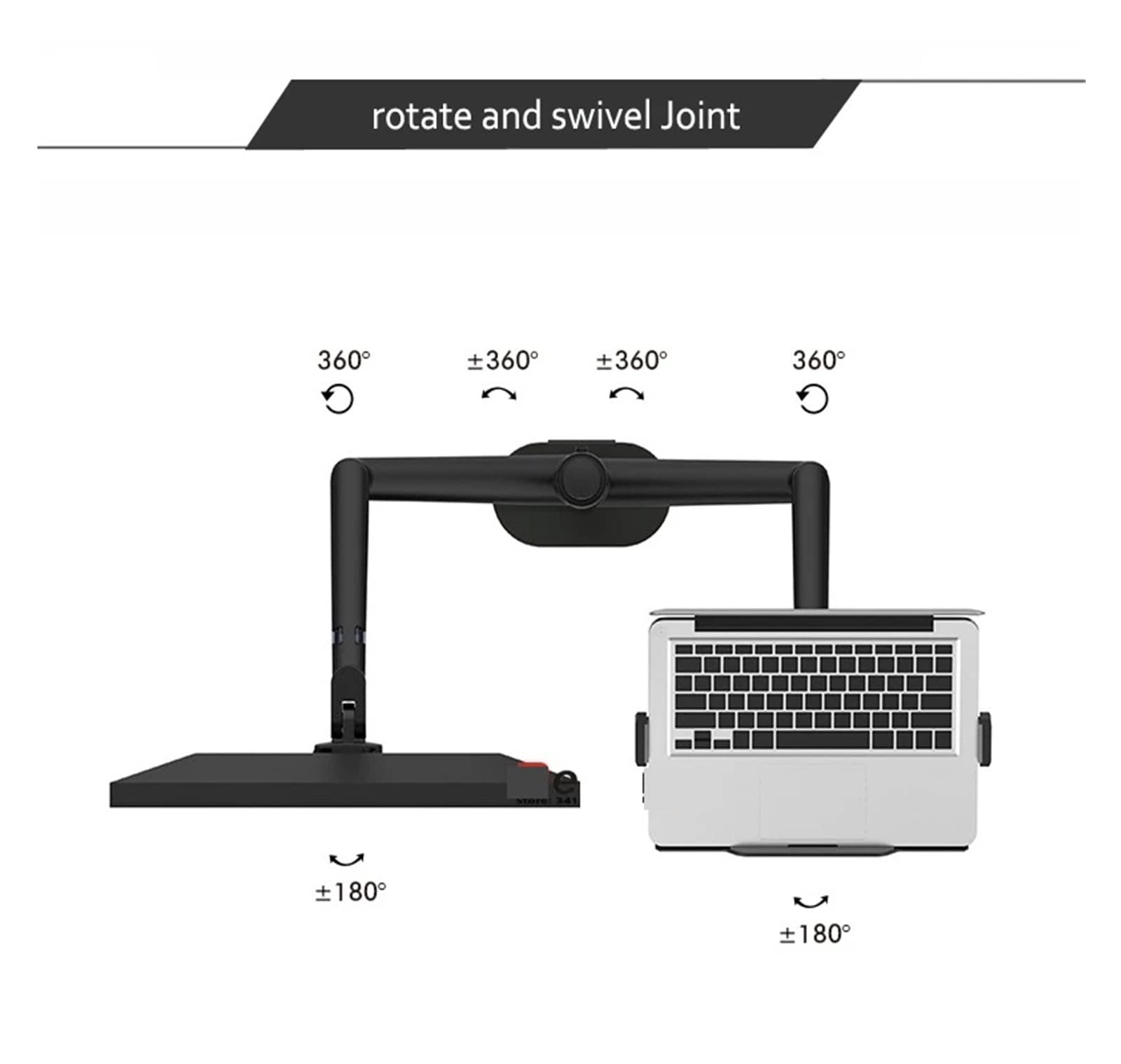 ノートパソコンアーム アルミニウム シルバー Amazon.co.jp