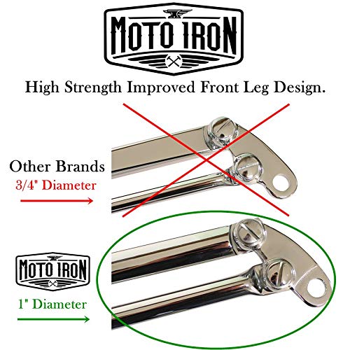 Moto Iron 113-0074 Springer Front End +6 Inch Over Black Fits Harley Davidson thumb #4