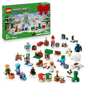 Calendrier de l'Avent LEGO Minecraft 2025 - Un Jeu de Construction Minecraft pour Enfants