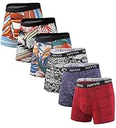 High-performance Men's Underwear Boxer Briefs Soft Comfortable Bamboo Viscose Multipack
| Havvis Men's Comfortable Perf 51iGBSlDC5L. AC SR166,182