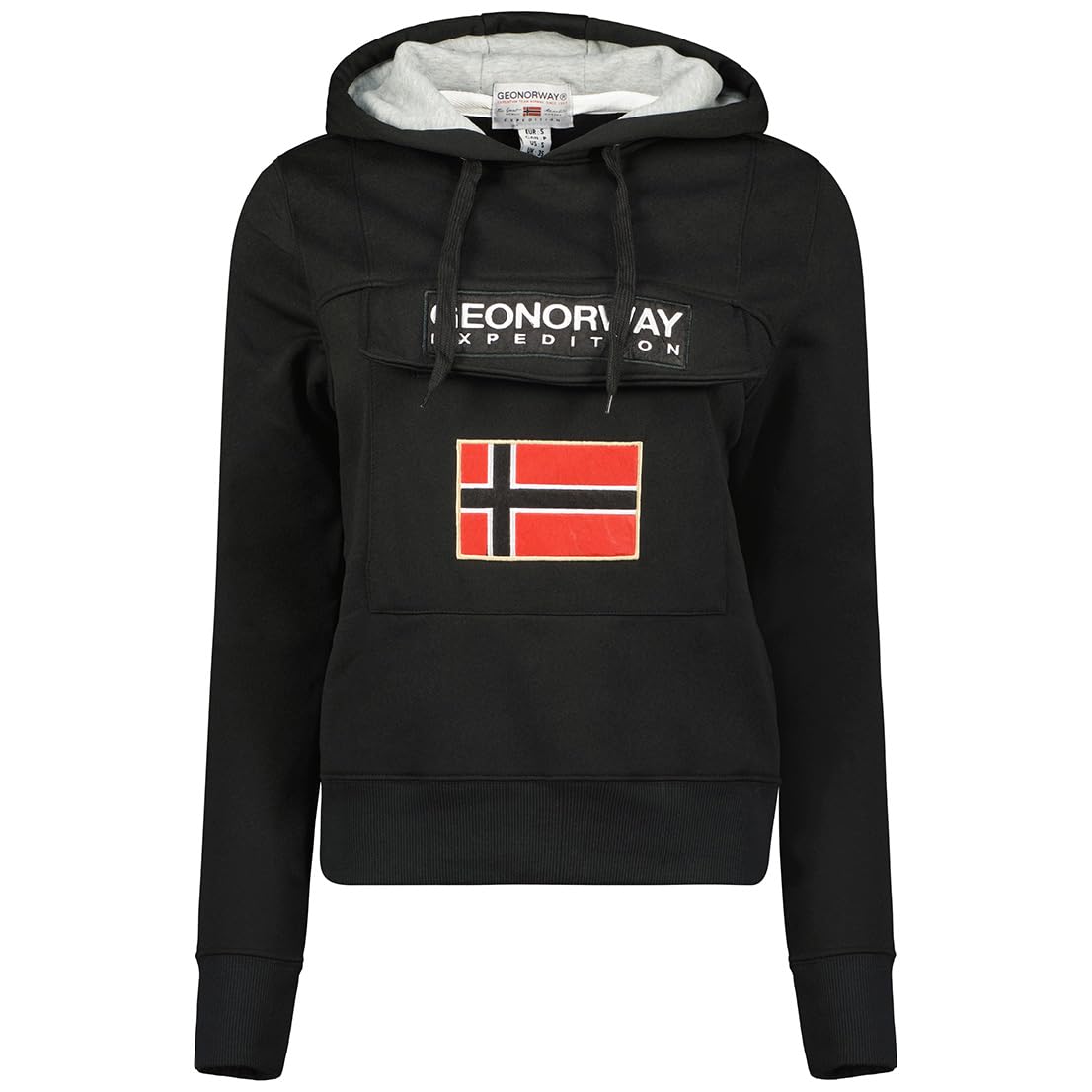 Geographical Norway Damen Gadrienama Lady Kapuzenpullover (1er Pack)