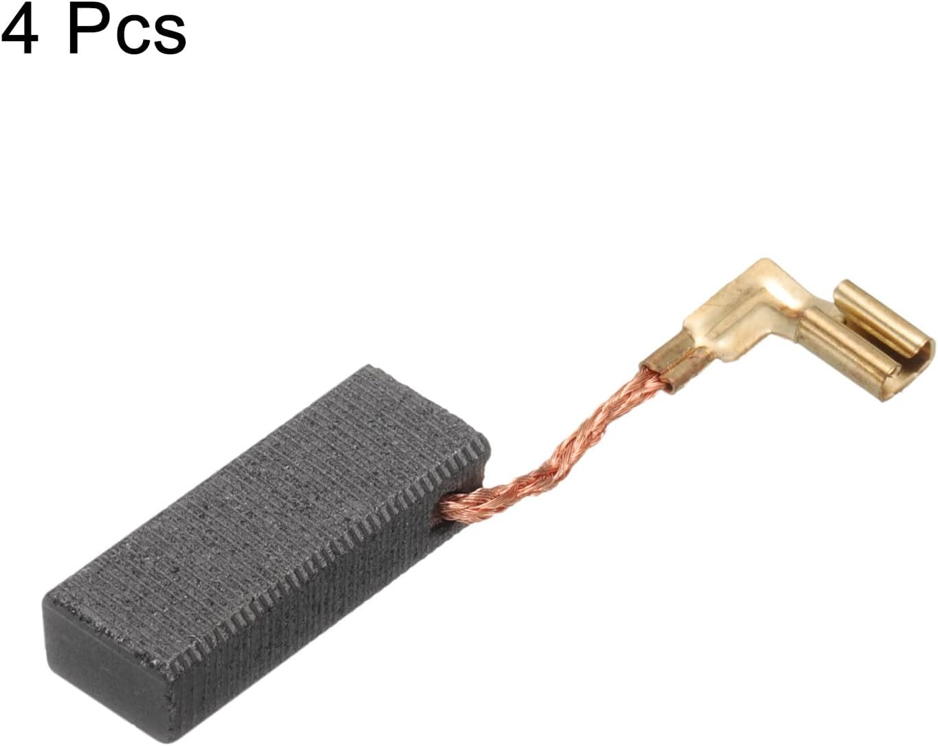 HARFINGTON 4pcs Carbon Brush 19mm x 7.8mm x 5mm Grinder Brush A26# Electric Motor Replacement Part Angle Grinder Cutting Machine Polisher Brushes for Repair Power Tools