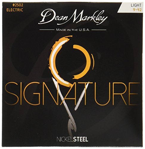 Dean Markley® »3 PACK – 2502-LT – SIGNATURE SERIES NICKELSTEEL ELECTRIC STRINGS« Cordes pour guitare életrique – Light… - Les Beatles, Paul McCartney, John Lennon, RIngo Starr, George Harrison Dean Markley® »3 PACK - 2502-LT - SIGNATURE SERIES NICKELSTEEL ELECTRIC STRINGS« Cordes pour guitare életrique - Light…