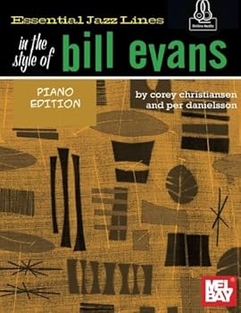 Paperback Essential Jazz Lines: In the Style of Bill Evans - Piano Book