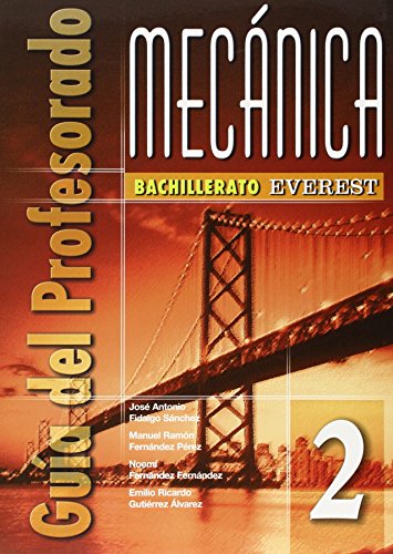 Portada de Mecanica 2º Bachillerato. Guia del Profesorado