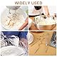 Lyreh 2stk Knethaken Handmixer für Kitchenaid, Ersatz Knethaken aus Edelstahl mit 1stk Schneebesenaufsatz für Kitchenaid Handmixer KHM-5KSM KSM KSMO KSMH