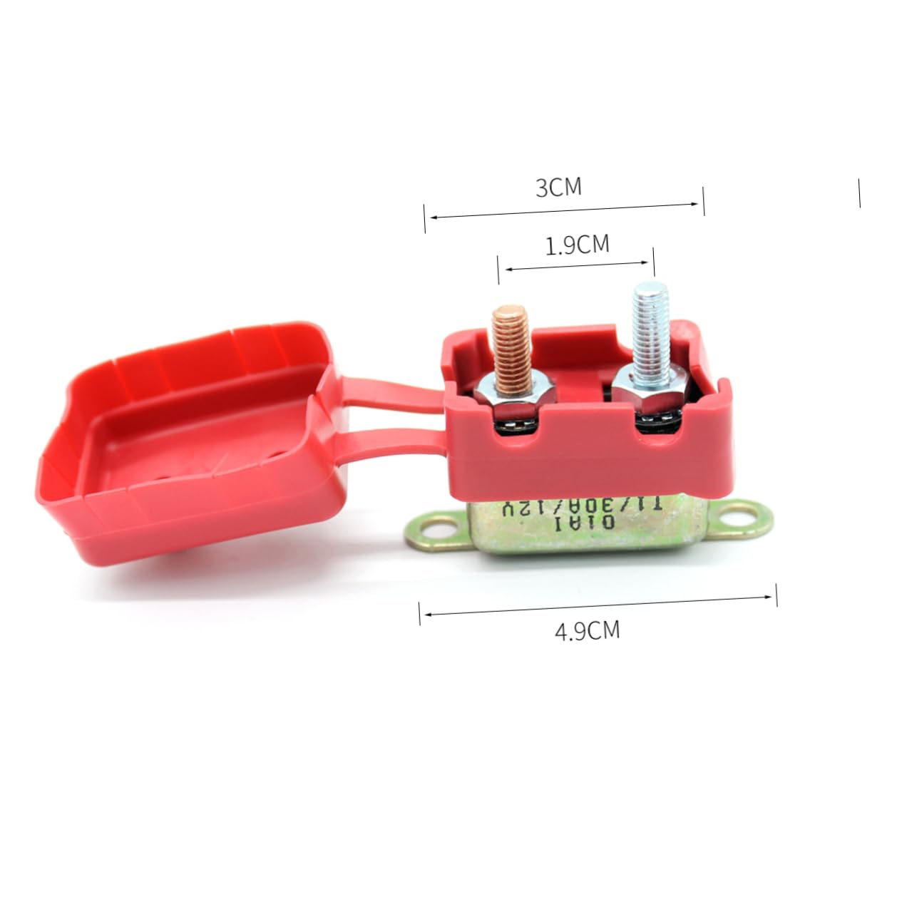 Alipis Waterproof Breaker Red Electric Breaker Waterproof Circuit Breaker