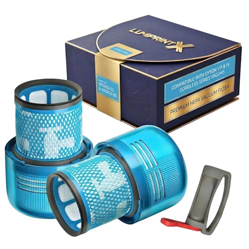 Dyson V15 Filter, 2-Pack Premium True HEPA Replacement Filters Compatible