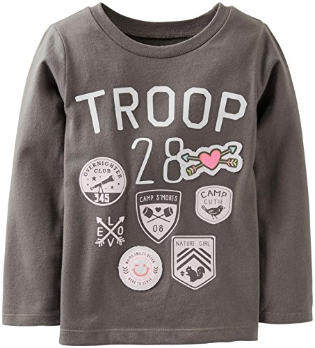 T-shirt Troop 28 Carter's bébé fille pour les sorties au parc en famille