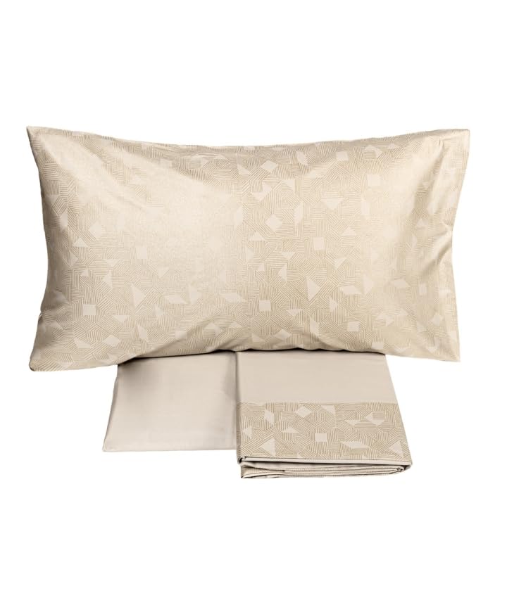 Fazzini Nazca Completo Letto - Taglia: 2 piazze,Colore: NAZCOBO-0 - Beige