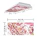 Fluorescent Light Cover for Classroom Ceiling Lights Flowers - Premium Backlit Film Insert 2x4 (22.38