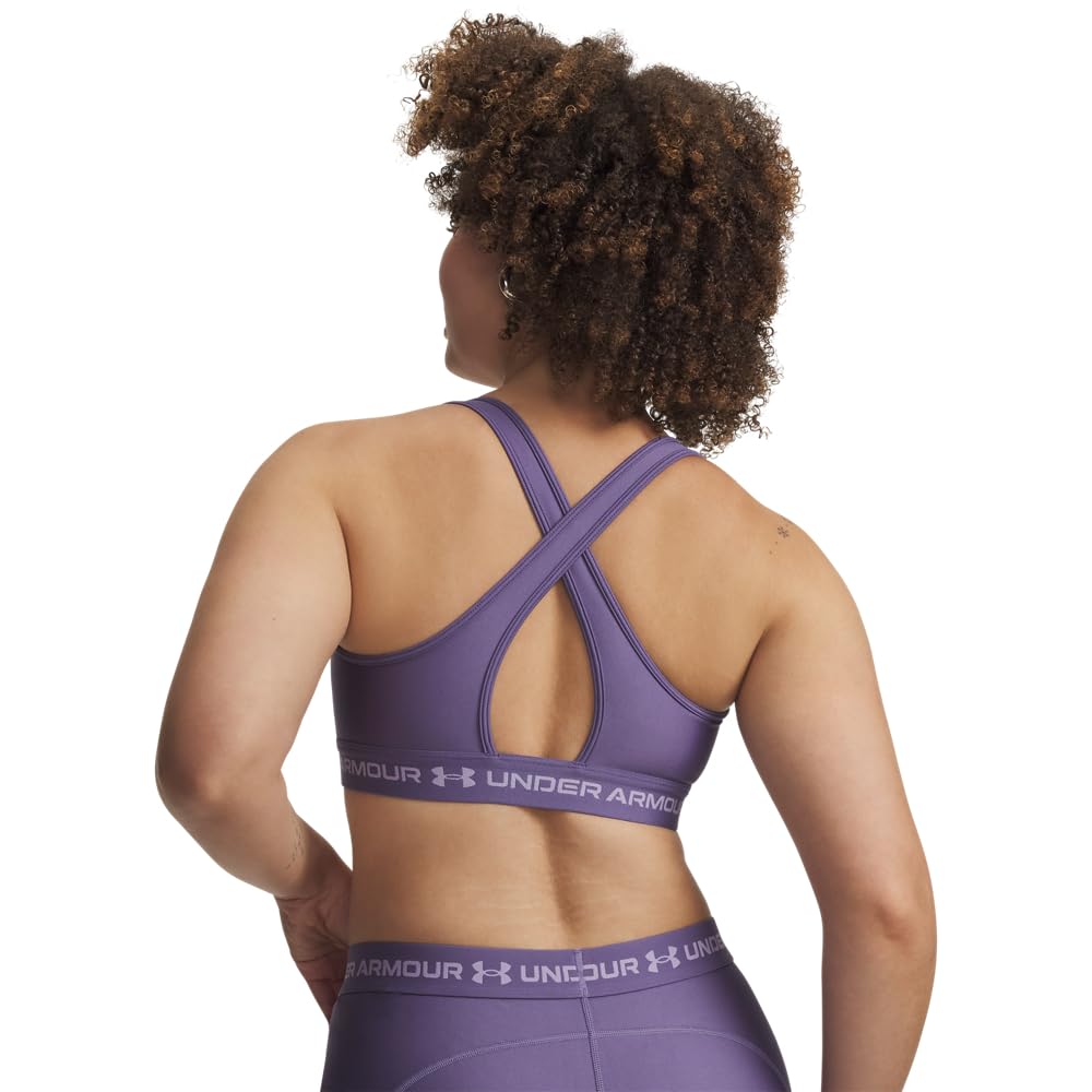 Under Armour Damen Cross-Back Mid Bra Sport-BH (1er Pack)