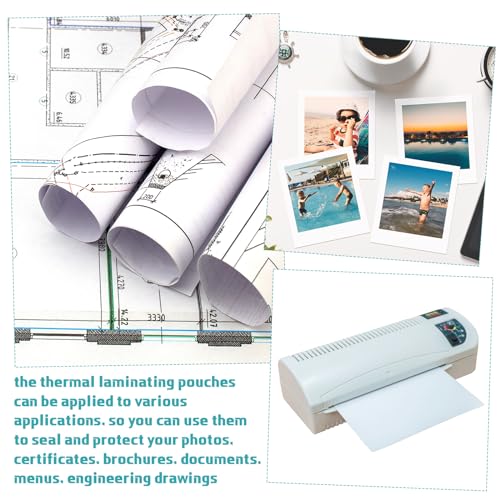 Sherr 300 Pack 10 Mil Laminating Pouches Thermal Laminating Sheets Letter Size 9 x 11.5 Inch Clear Plastic Paper Hot Glossy Sheets Office Supplies by Sherr - Image 7