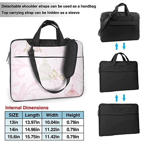 Sac ordinateur 13 pouces Debou finitions soignées papillon