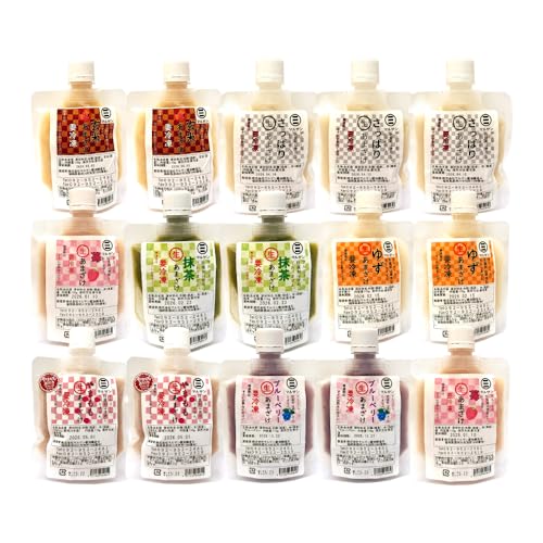 クラフト甘酒 フルーツ 生甘酒 7種 計15個セット[マルサン醤油]