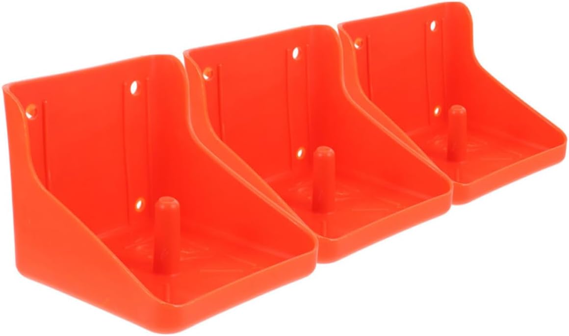 Toyvian 3Pcs Sheep Salt Feeder Rack Durable Salt Block Holder for Livestock Easy to Assemble Salt Brick Licking Box Convenient Feeding for Cattle Horses Sheep