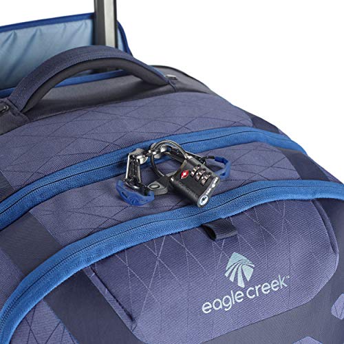 Eagle Creek Gear Warrior Carry On Luggage-Softside 2-Wheel Rolling Suitcase, Arctic Blue, One Size