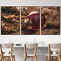 3 Piece Framed Canvas Wall Art Colorful Butterfly Insects Canvas Prints Home Artwork Decoration for Living Room,Bedroom - 16
