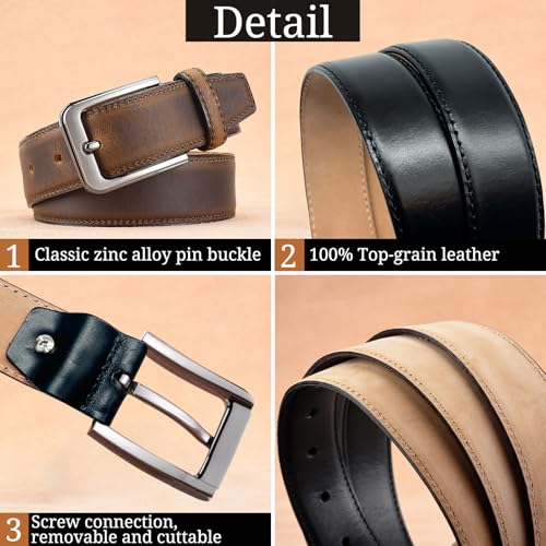 Personalized Mens Belt Custom Leather Belts Engraved Name for Him Christmas Anniversary Birthday Valentines Day Gift2