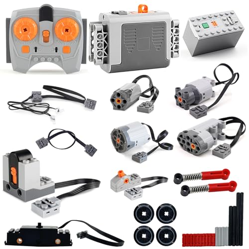 Maiwaput MWPOWER36PC 36Pcs Technical Parts Set Compatible With Lego Technic, Speed Power Functions Motor Kit thumb #8