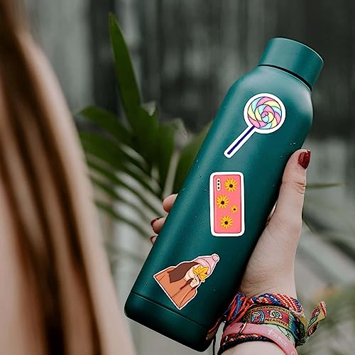 Image of Zesta Aesthetic Stickers for Laptop /Waterproof Anime Decal for Books /Vinyl Sticker for Fridge /Easy to Use Korean Car Sticker Kawaii Cute Stickers (Aesthetic)-Self-Adhesive