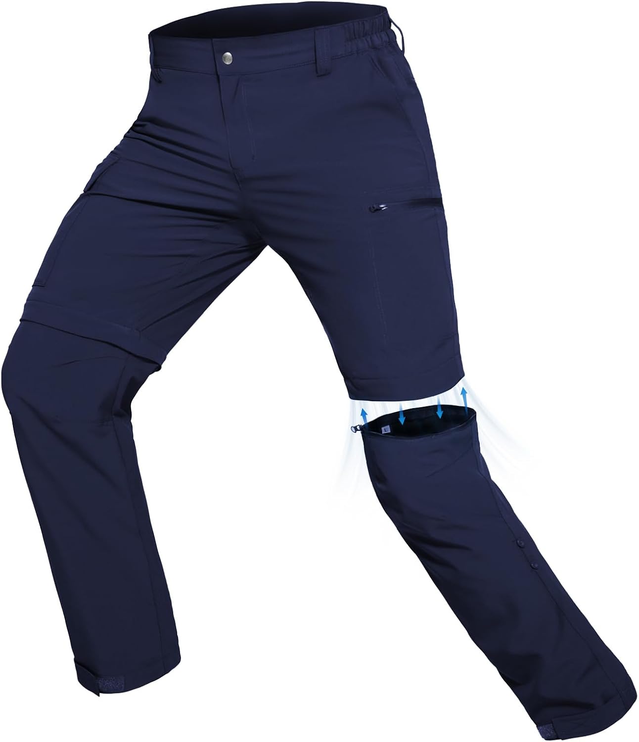 33,000ft Regenbroek, voor dames, waterdicht, ademend, licht, fietsbroek, wandelbroek, winddicht, outdoor, trekkingbroek, grijs, 17