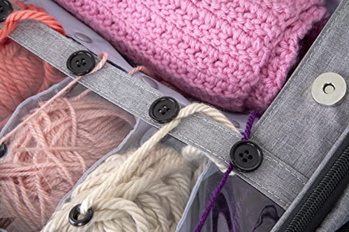 Image of ArtBin Needleworks Grey Project Bag