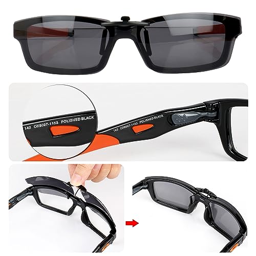 Polarized CLIP-ON Sunglasses for Oakley Crosslink OX8027 53x173